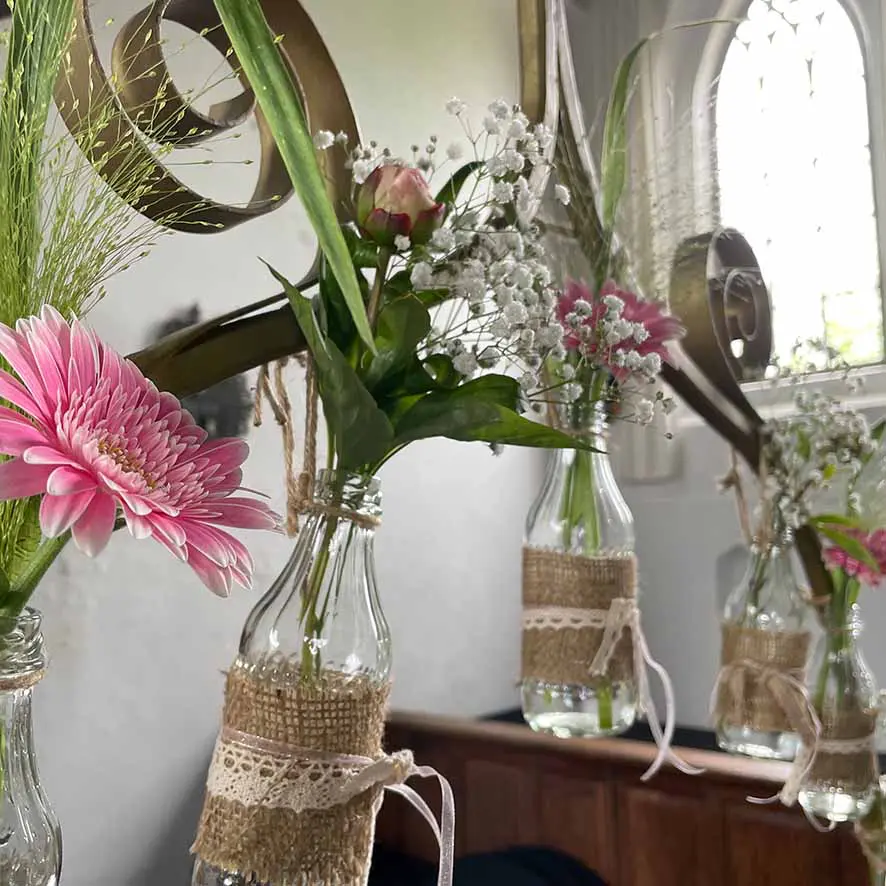 Styling bruiloft kerk Alkmaar